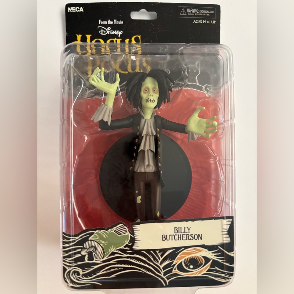 NECA - Hocus Pocus Toony Terror Billy Butcherson
 6 in Action figure NEW